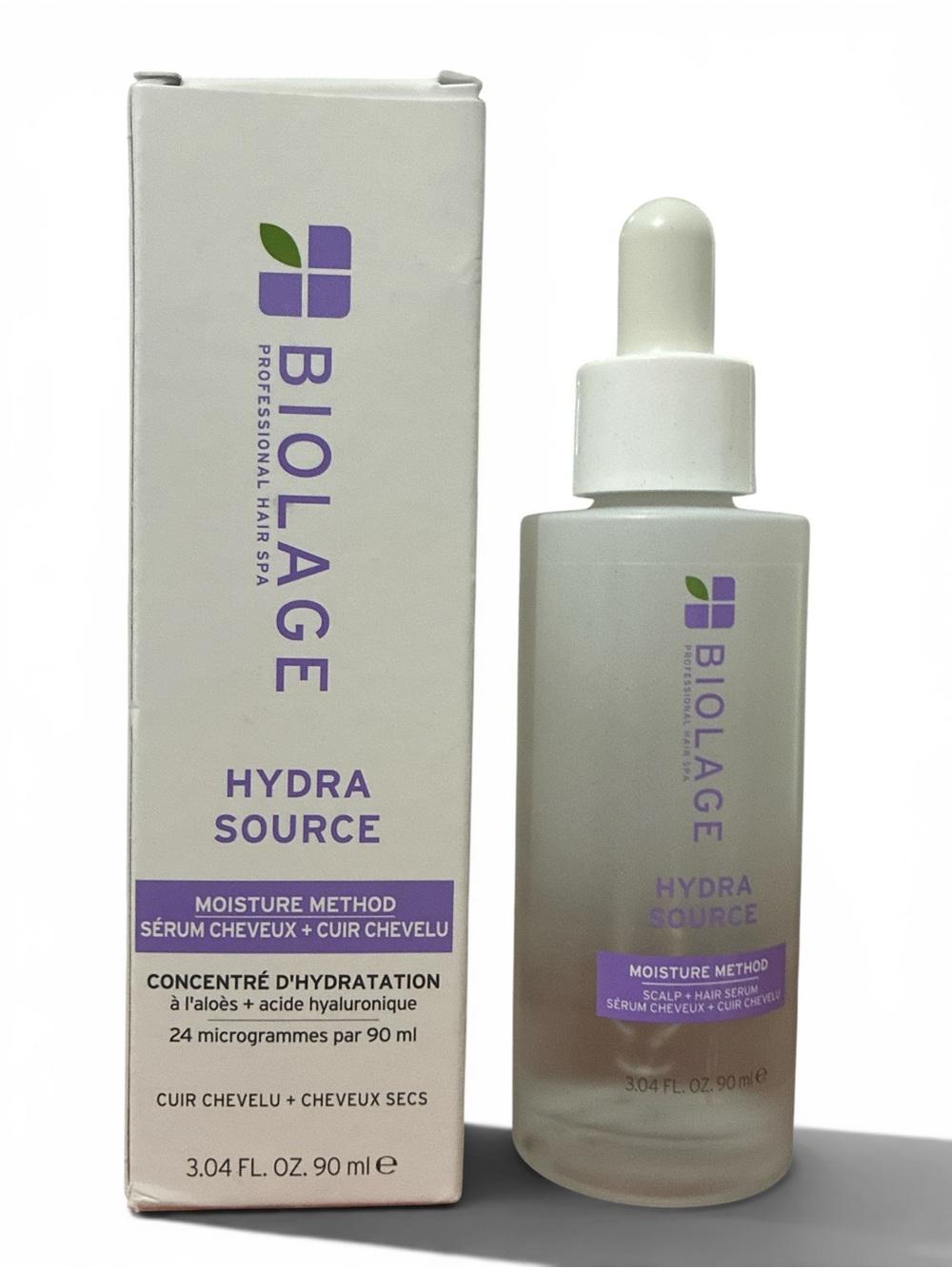Matrix Biolage Hydra Source Moisture Method Scalp + Hair Serum 3.04 New